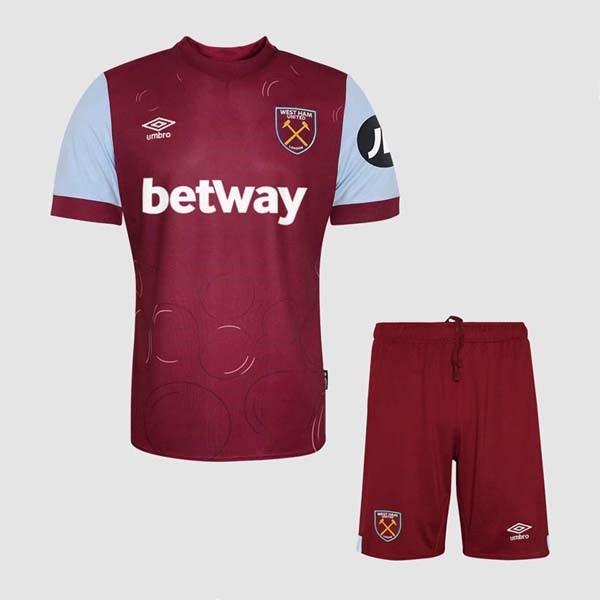 Maillot West Ham Domicile Enfant 2023-24